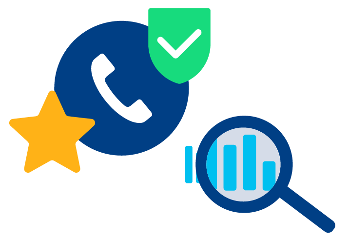 contact center call recording quality monitoring decorative image